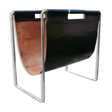 Magazine rack leather made by Brabantia 70 years
