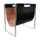 Magazine rack leather made by Brabantia 70 years