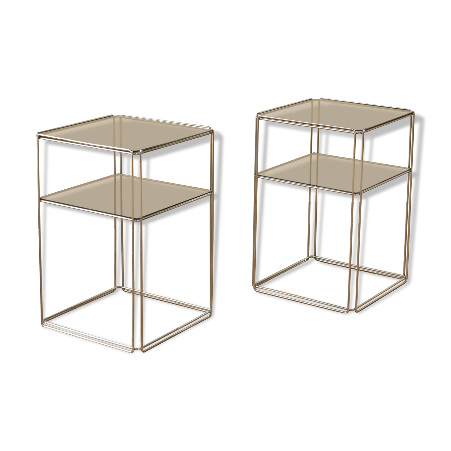 Pair of sofa ends by Max Sauze