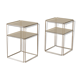 Pair of sofa ends by Max Sauze