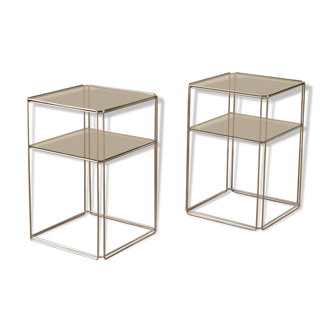 Pair of sofa ends by Max Sauze