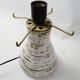 Brutalist design lamp in ceramic and metal - Accolay