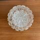 Minimalist glass wall or ceiling light with porthole design, 1970s-1980s