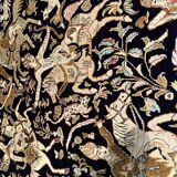 Ghoum silk carpet 104x162cm