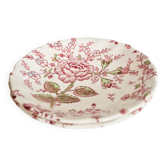 2 saucers or underplates Rose Chintz Johnson Bros