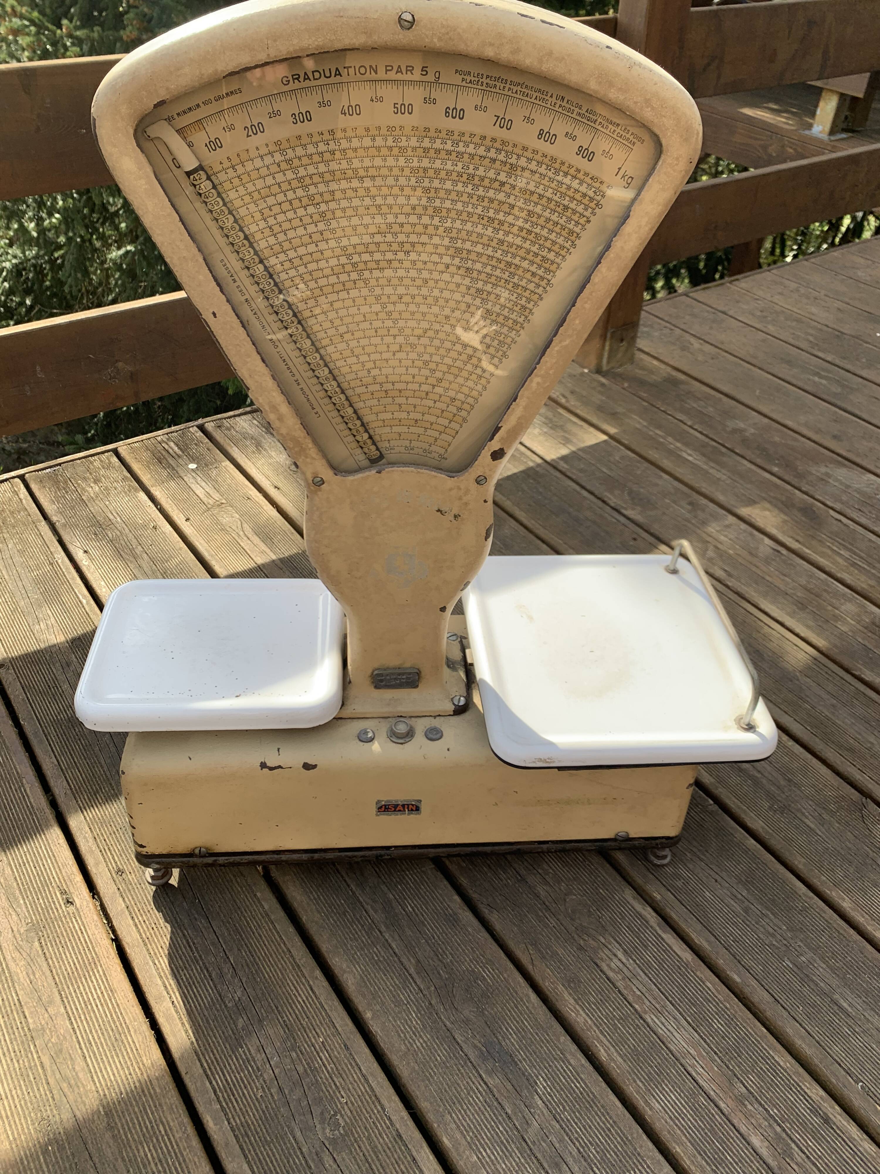 Balance d épicier des années 50