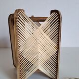 Pair vintage Scandinavian lamps