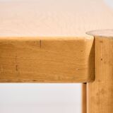 Oak dining table by Lübke