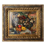 HST painting Jean RENAUT (1905-1979) "Still life with oranges and lemons" frame