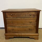Small vintage wooden chest of drawers 3 drawers