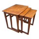 Table gigogne teck scandinave 1970