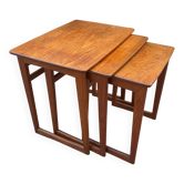 Table gigogne teck scandinave 1970