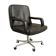 Leather armchair Mobilier International, 1970