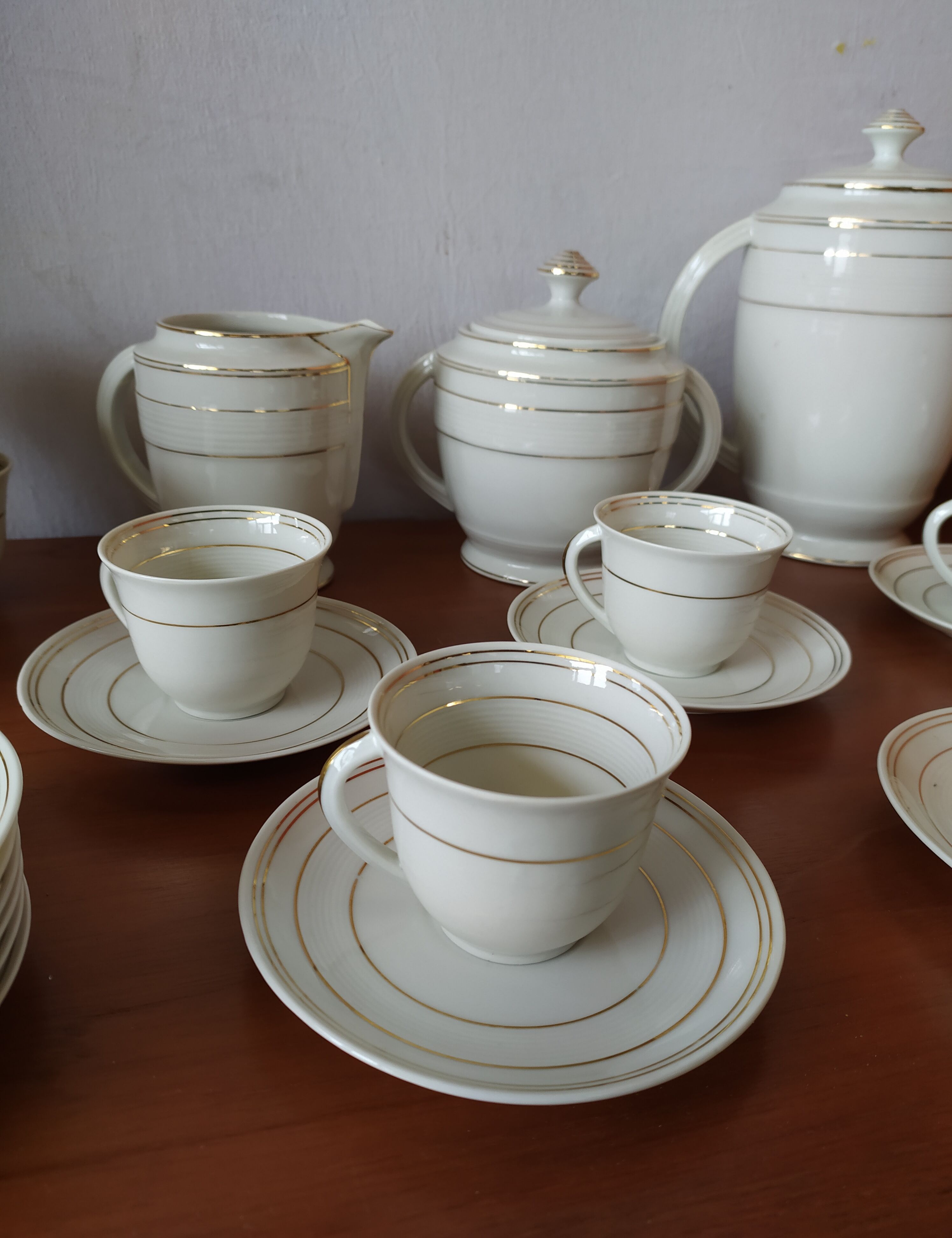 Coffee service or tea 50s Charles Ahrenfeldt