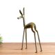 Biche en laiton, années 50