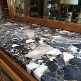 Art Deco sideboard on marble