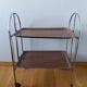 Folding trolley on wheels