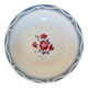 1 round hollow serving dish from Digoin Sarreguemines model Nina Rosa 21061
