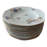 Limoges porcelain soup plates