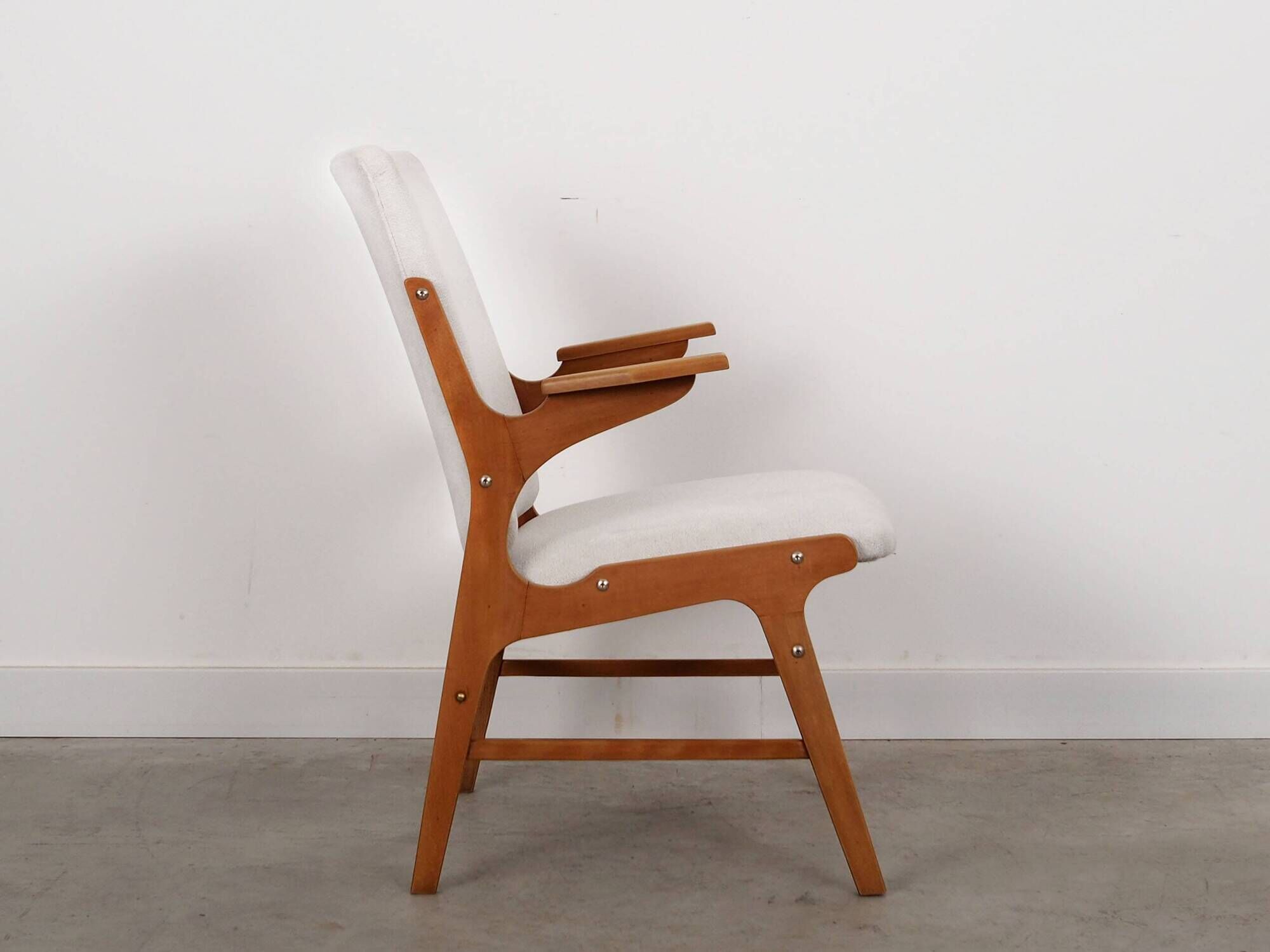 Scandinavian beech armchair, Arne Hovmand Olsen, A. R. Klingenberg & Son