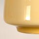 Pair of opaline pendant lights