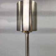 Space Age UFO Chandelier, Metal and Glass, Czechoslovakia 1970s
