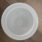 White opaline ceiling light