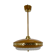 Space Age Metal Pendant by LUDIB Bratislava, Czechoslovakia, 1960s