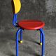 Small Ikea children's chair 1980s/1990s Memphis style