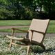 Ch25 easy chair by Hans J. Wegner published by Carl Hansen & Son, 1960