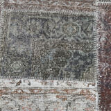 8x11 Handmade Wool Vintage Rug 354x251Cm