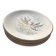 Set of 5 flat plates in Gien earthenware, Primefleur collection.