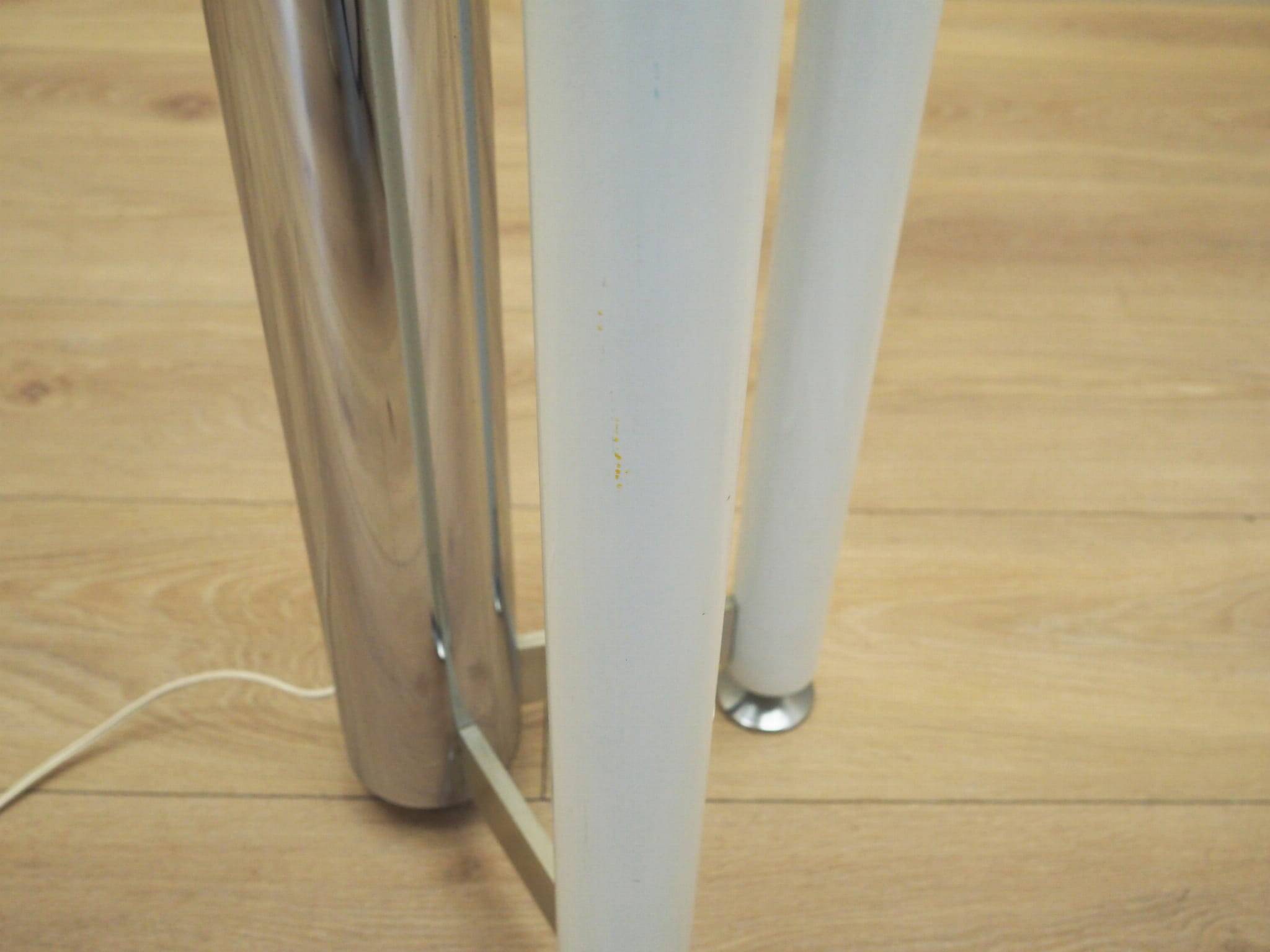 Floor lamp with ashtray, Space Age design, 1960s, production: Italy