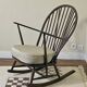 Rocking chair Ercol, Lucian Ercolani, Year 1956