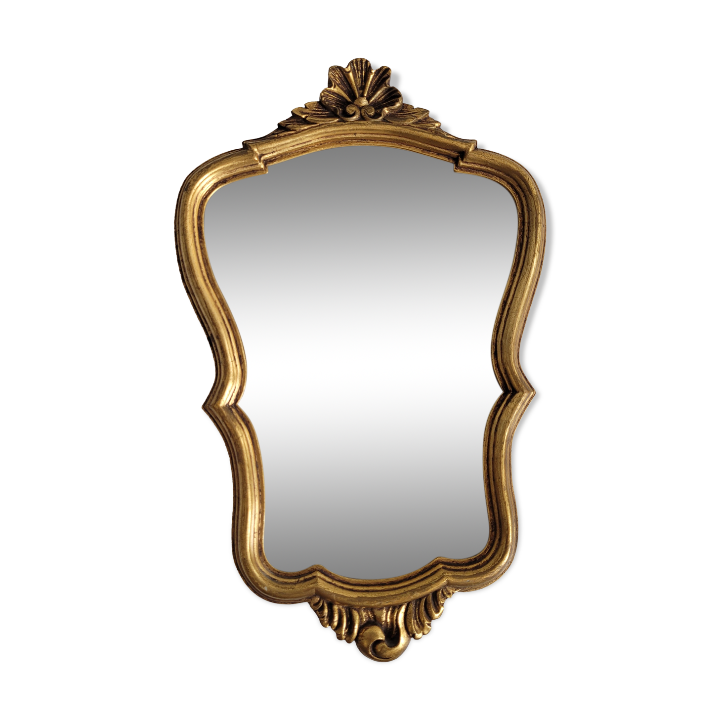 Golden mirror 38x25