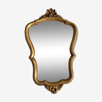 Golden mirror 38x25