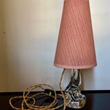 Pair of lamps, Crystal foot