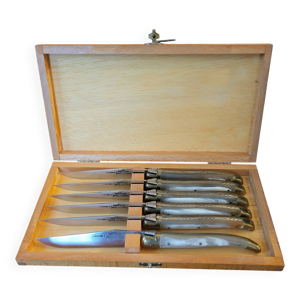 6 couteaux laguiole