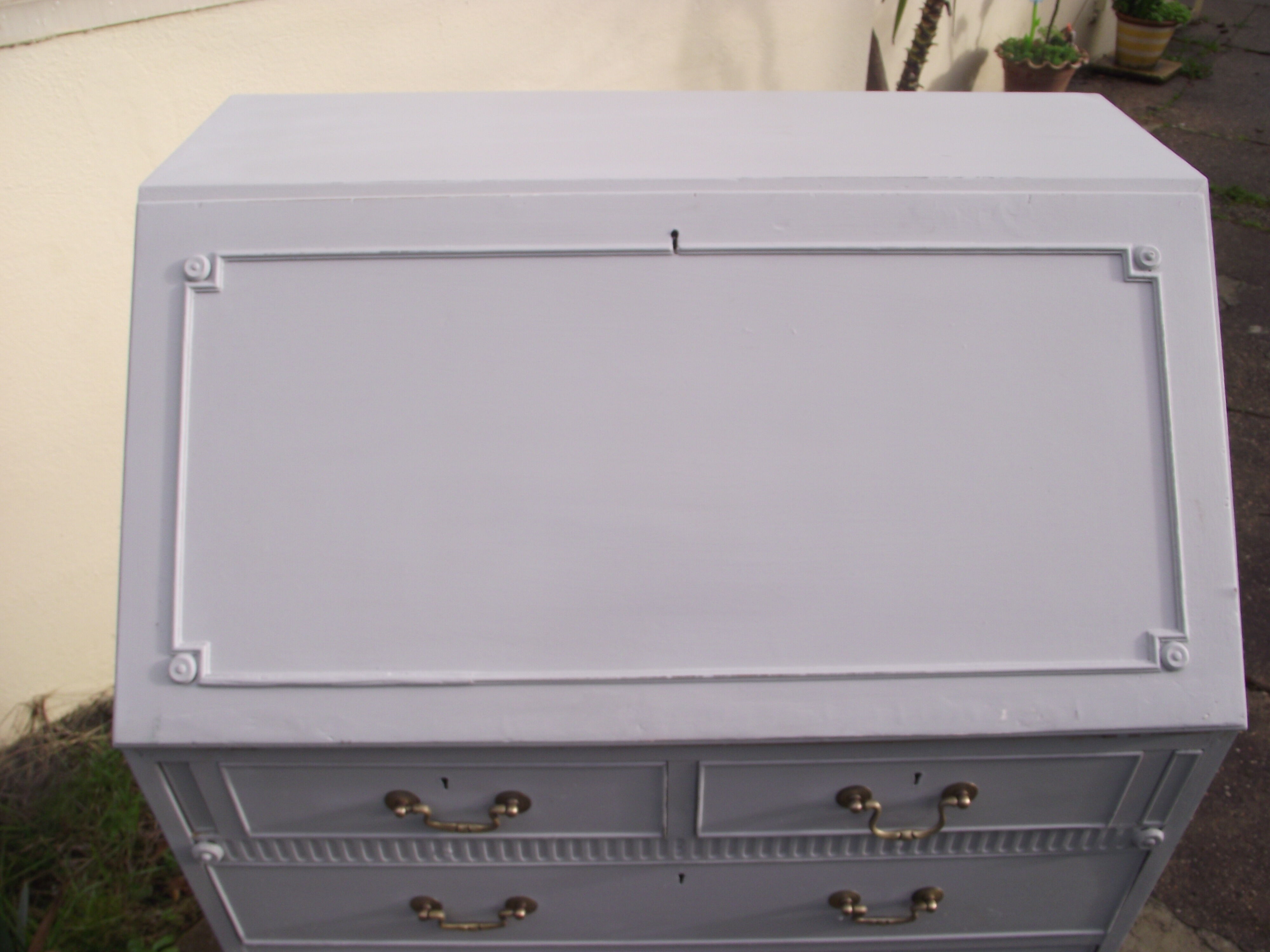 Painted English scriban office