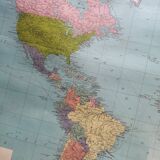 Old world map planisphere Royal Interocean Lines
