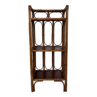 Rattan shelf