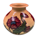 Vase signed sispa, savoie art deco h 14 cm