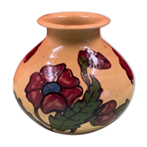 Vase signé sispa, savoie art déco h 14 cm