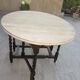 Oak folding table