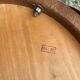 Antique Khon bistro chair no. 18 wood + vintage thermoformed seat