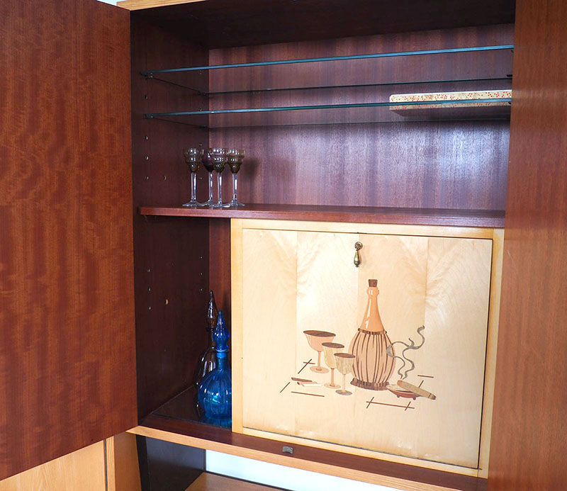 Modular wall system Idea Möbel, Erich Stratmann 1950s