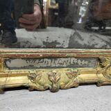 18th century gilt-frame mirror