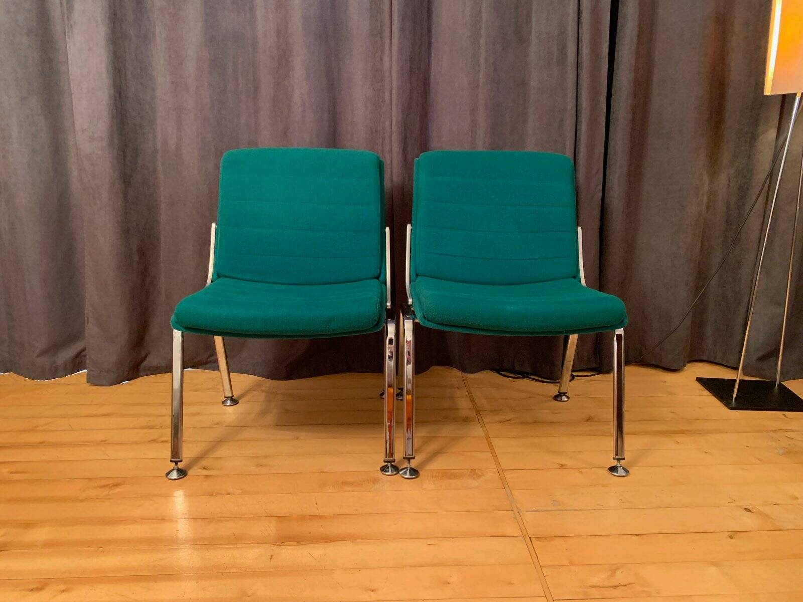 Set of vintage German Drabert chairs, 1970s