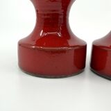 2 Steuler ceramic candle holders • Design Cari Zalloni • Circa 60-70
