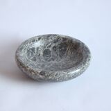 Black marble vide poche trinket bowl, Belgium 1960s.